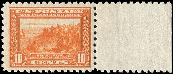 Cost of US Stamps Scott Cat. 404 - 10c 1915 Panama-Pacific Exposition. Regency-Superior, Jan 2015, Sale 109, Lot 1188