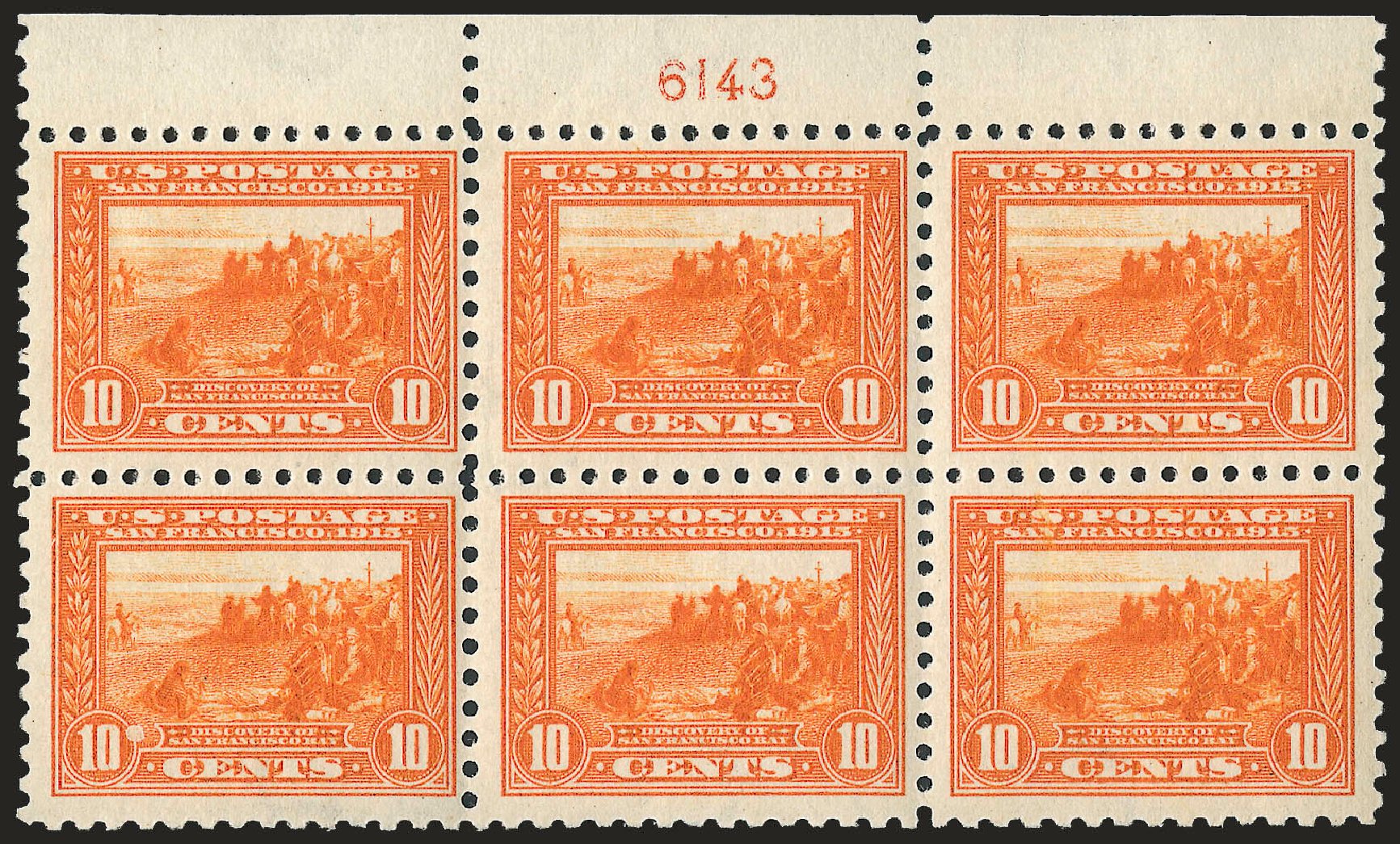 Values of US Stamp Scott # 404 - 1915 10c Panama-Pacific Exposition. Robert Siegel Auction Galleries, Apr 2009, Sale 971, Lot 1818