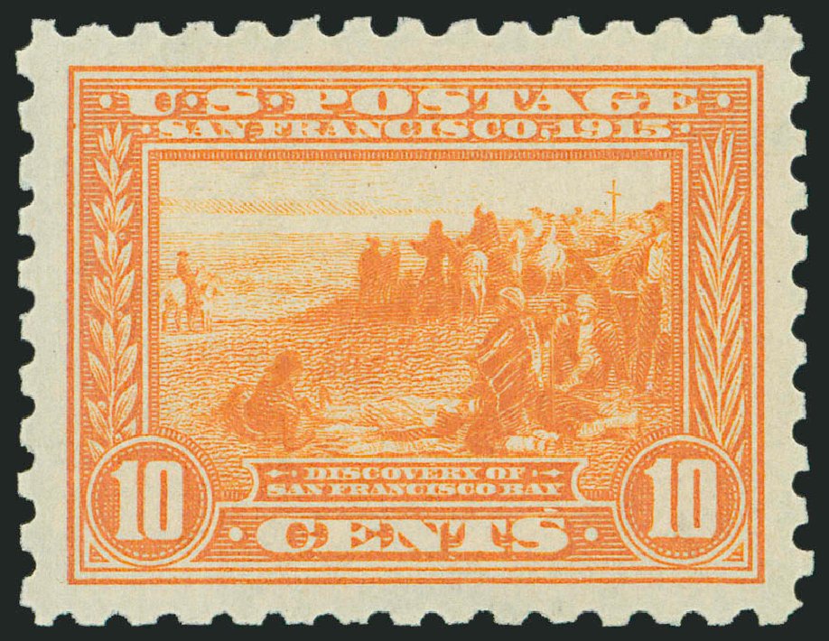 Costs of US Stamp Scott # 404: 10c 1915 Panama-Pacific Exposition. Robert Siegel Auction Galleries, Jun 2009, Sale 973, Lot 198