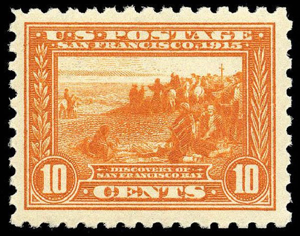 Value of US Stamp Scott Catalog 404 - 10c 1915 Panama-Pacific Exposition. Matthew Bennett International, Apr 2008, Sale 326, Lot 379