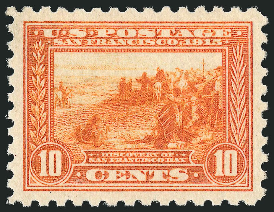 US Stamps Value Scott Catalog # 404: 10c 1915 Panama-Pacific Exposition. Robert Siegel Auction Galleries, Nov 2012, Sale 1034, Lot 379