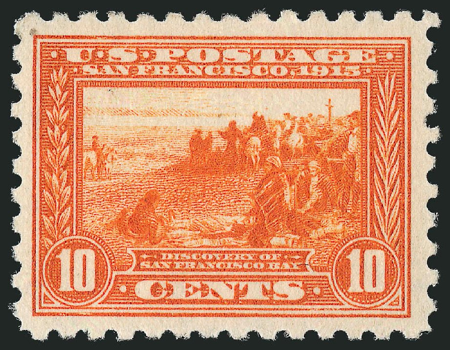 US Stamps Prices Scott Catalogue # 404 - 10c 1915 Panama-Pacific Exposition. Robert Siegel Auction Galleries, Oct 2010, Sale 997, Lot 5979