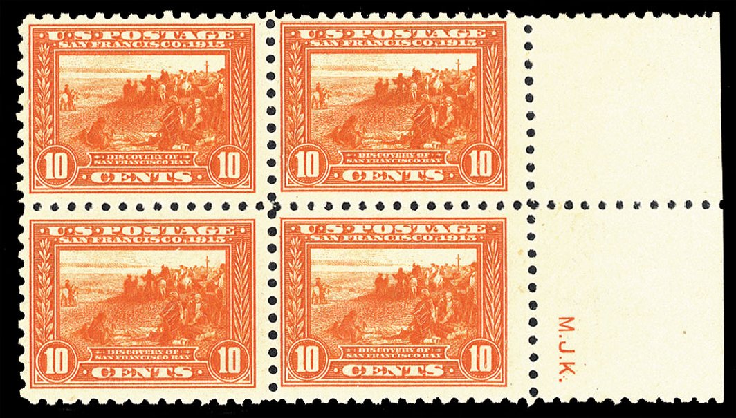 Price of US Stamps Scott Catalog #404 - 10c 1915 Panama-Pacific Exposition. Cherrystone Auctions, Apr 2012, Sale 201204, Lot 120
