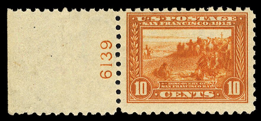 Prices of US Stamps Scott Cat. 404 - 10c 1915 Panama-Pacific Exposition. Cherrystone Auctions, Mar 2014, Sale 201403, Lot 50