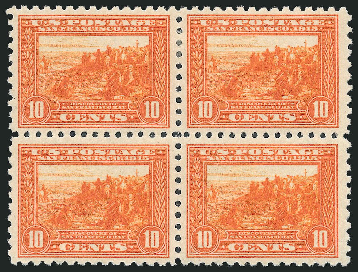 Value of US Stamps Scott Catalogue 404: 10c 1915 Panama-Pacific Exposition. Robert Siegel Auction Galleries, Oct 2011, Sale 1014, Lot 1890