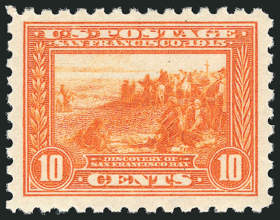 Costs of US Stamp Scott Catalogue 404: 1915 10c Panama-Pacific Exposition. Robert Siegel Auction Galleries, Nov 2012, Sale 1034, Lot 380