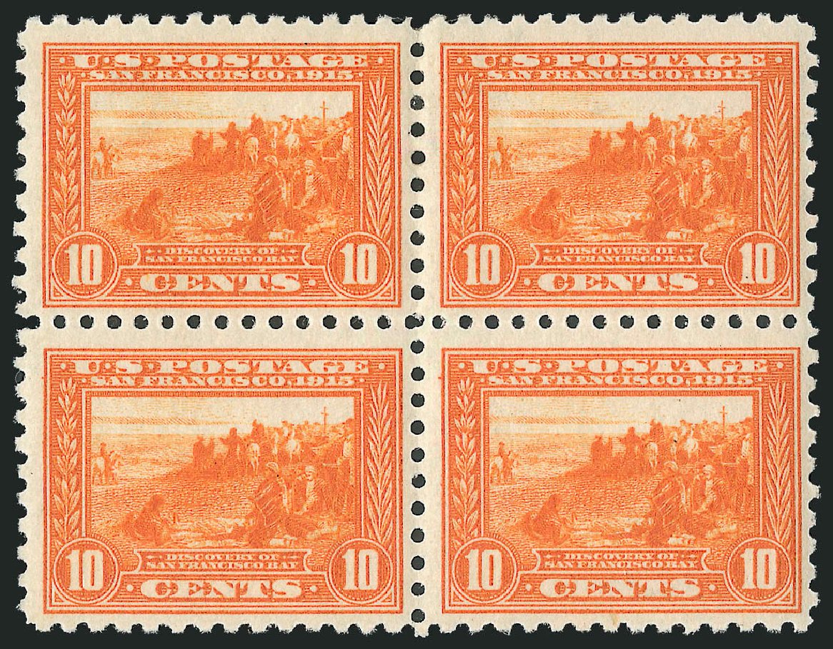 US Stamp Value Scott Catalogue #404: 10c 1915 Panama-Pacific Exposition. Robert Siegel Auction Galleries, Mar 2013, Sale 1040, Lot 1780