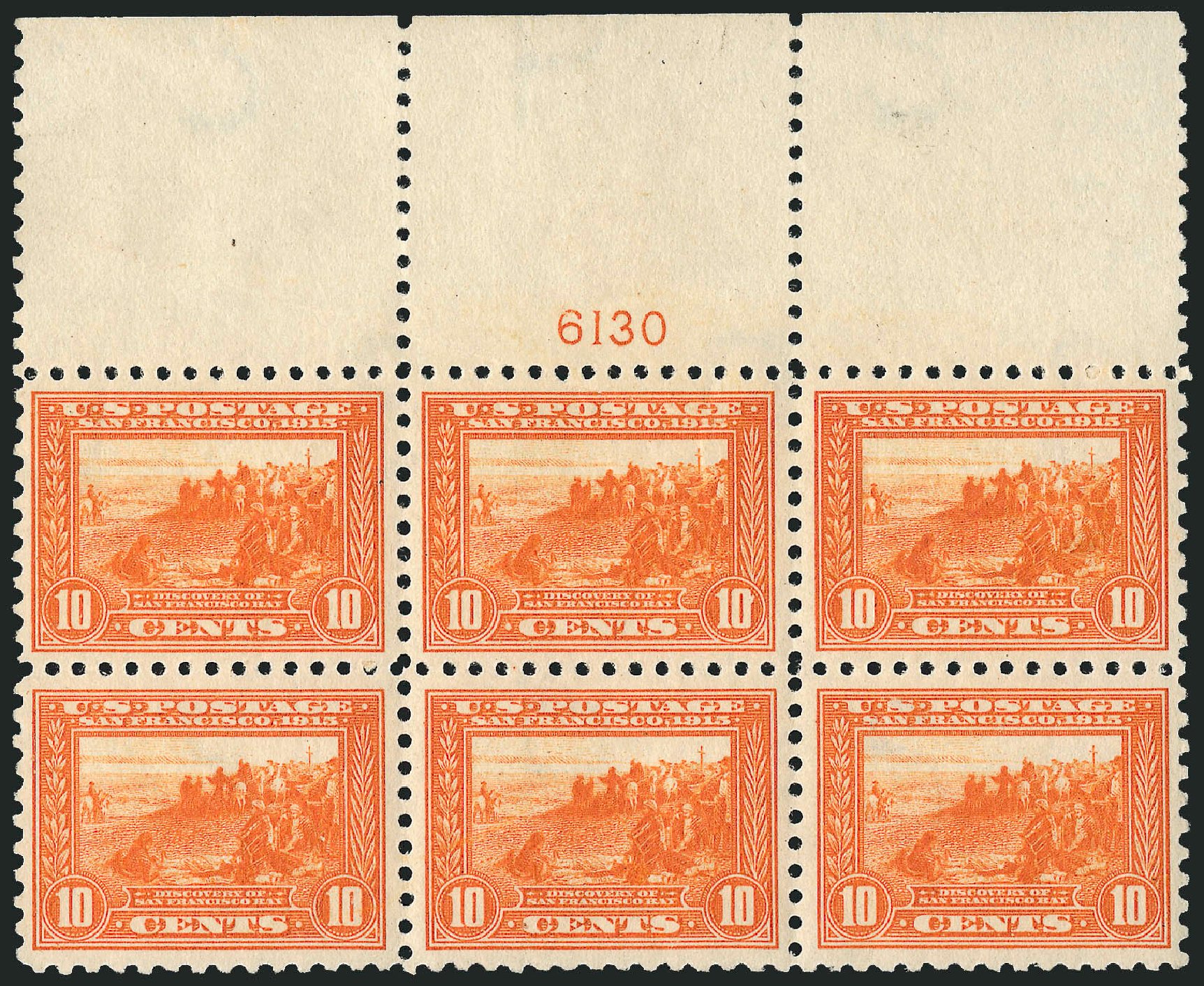 Costs of US Stamp Scott Catalogue 404: 1915 10c Panama-Pacific Exposition. Robert Siegel Auction Galleries, Feb 2015, Sale 1093, Lot 250