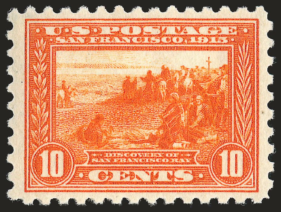 US Stamps Value Scott Catalog #404 - 10c 1915 Panama-Pacific Exposition. Robert Siegel Auction Galleries, Sep 2008, Sale 962, Lot 2710