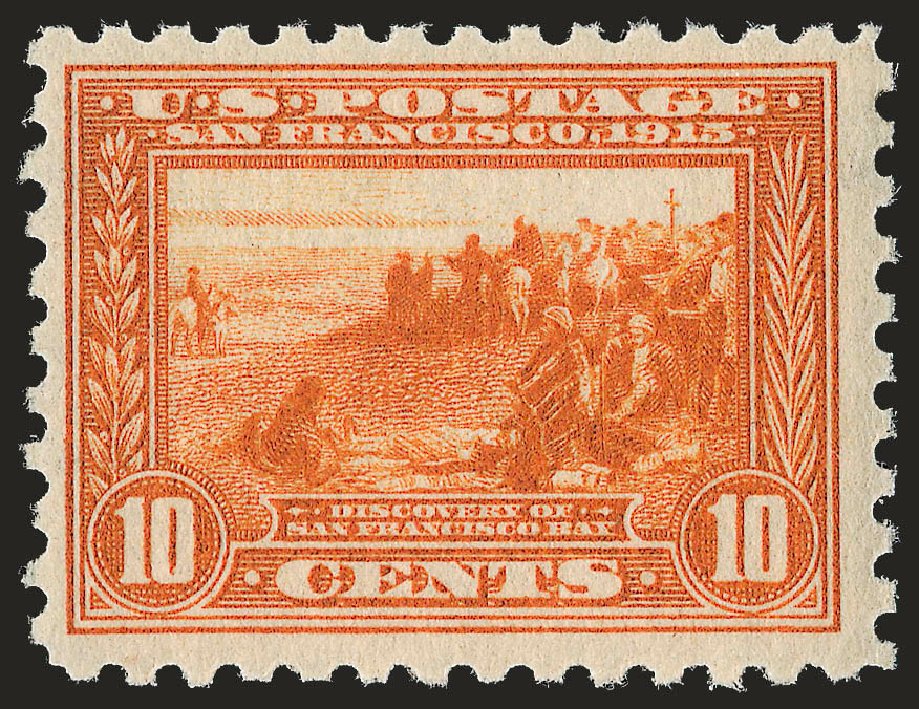US Stamps Prices Scott Catalog # 404 - 1915 10c Panama-Pacific Exposition. Robert Siegel Auction Galleries, Apr 2010, Sale 984, Lot 860