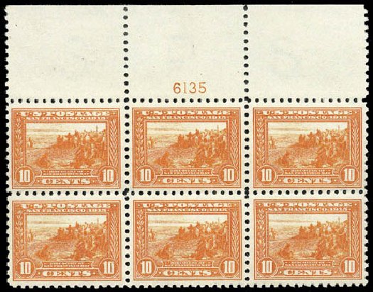 Price of US Stamps Scott Cat. # 404 - 10c 1915 Panama-Pacific Exposition. Matthew Bennett International, Apr 2008, Sale 326, Lot 381