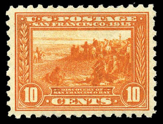 Cost of US Stamps Scott Catalog # 404 - 10c 1915 Panama-Pacific Exposition. Matthew Bennett International, Mar 2011, Sale 337, Lot 2881