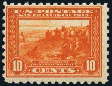 Price of US Stamps Scott Catalog 404: 10c 1915 Panama-Pacific Exposition. Harmer-Schau Auction Galleries, Aug 2014, Sale 102, Lot 2011