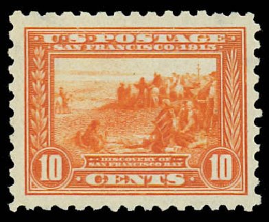 Value of US Stamp Scott # 404 - 1915 10c Panama-Pacific Exposition. Daniel Kelleher Auctions, Jun 2012, Sale 630, Lot 1831