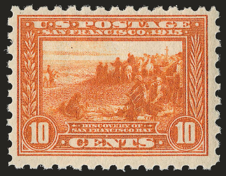 US Stamp Values Scott Catalogue # 404 - 10c 1915 Panama-Pacific Exposition. Robert Siegel Auction Galleries, Apr 2010, Sale 984, Lot 861