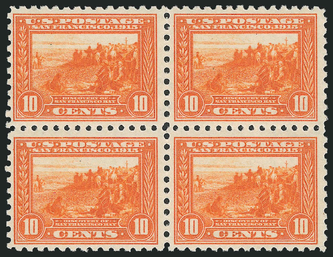 Values of US Stamps Scott 404 - 1915 10c Panama-Pacific Exposition. Robert Siegel Auction Galleries, Oct 2010, Sale 997, Lot 5981