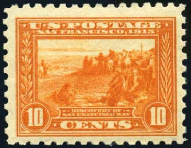 Price of US Stamps Scott Catalogue 404 - 1915 10c Panama-Pacific Exposition. Harmer-Schau Auction Galleries, Oct 2008, Sale 79, Lot 194