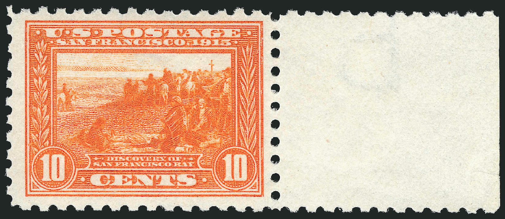 US Stamps Value Scott Catalog # 404 - 1915 10c Panama-Pacific Exposition. Robert Siegel Auction Galleries, Oct 2011, Sale 1014, Lot 1884