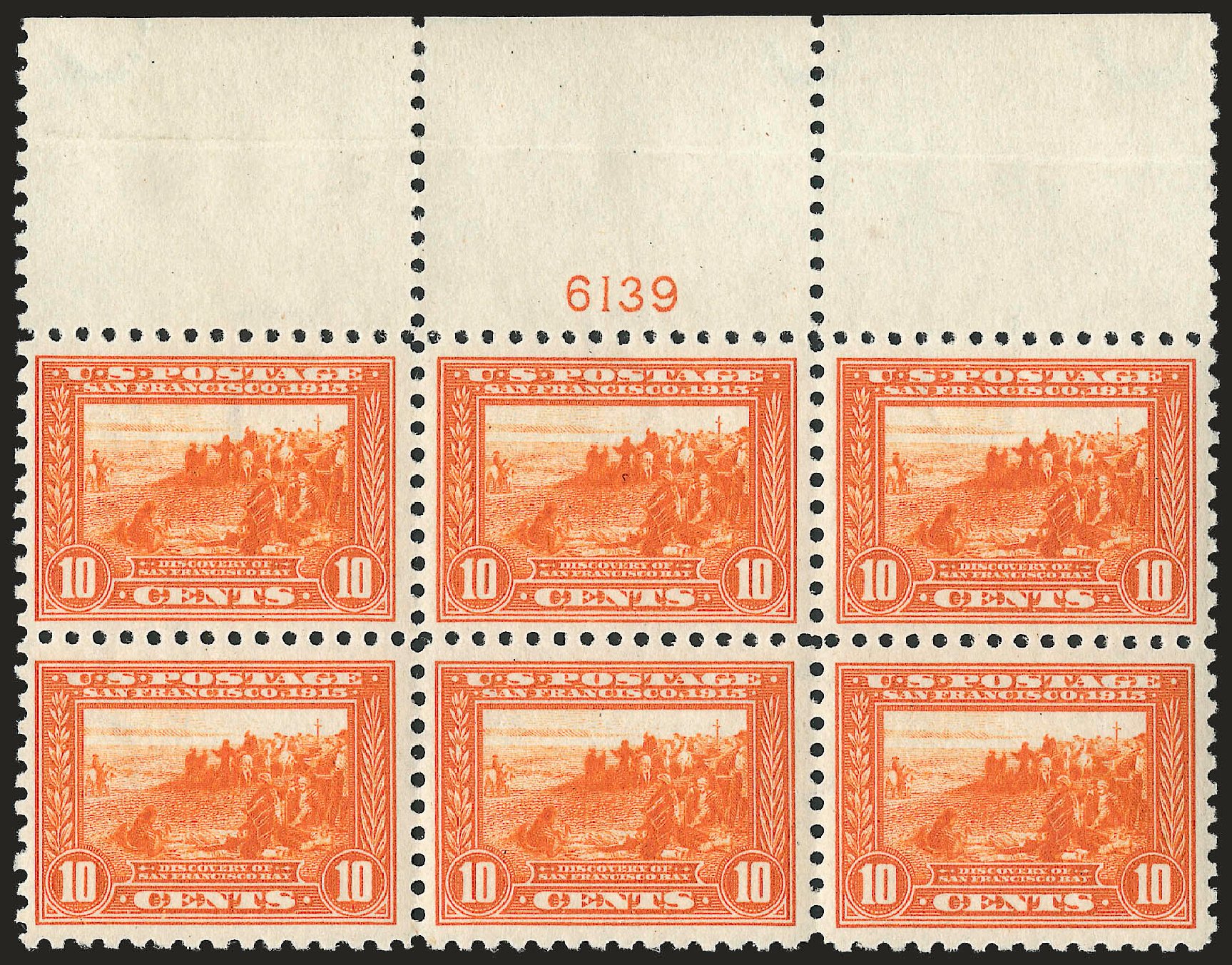 Value of US Stamp Scott Catalogue #404: 1915 10c Panama-Pacific Exposition. Robert Siegel Auction Galleries, Apr 2009, Sale 971, Lot 1814