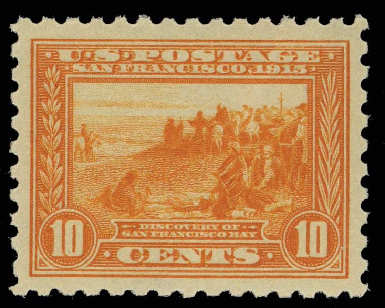 US Stamp Price Scott #404: 1915 10c Panama-Pacific Exposition. H.R. Harmer, May 2014, Sale 3005, Lot 1265