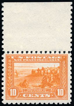 Prices of US Stamp Scott Catalog 404 - 10c 1915 Panama-Pacific Exposition. Schuyler J. Rumsey Philatelic Auctions, Apr 2015, Sale 60, Lot 2375