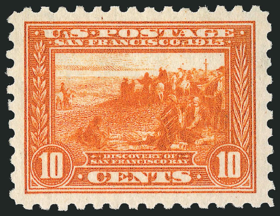 Value of US Stamp Scott Cat. 404 - 10c 1915 Panama-Pacific Exposition. Robert Siegel Auction Galleries, Jul 2013, Sale 1050, Lot 535