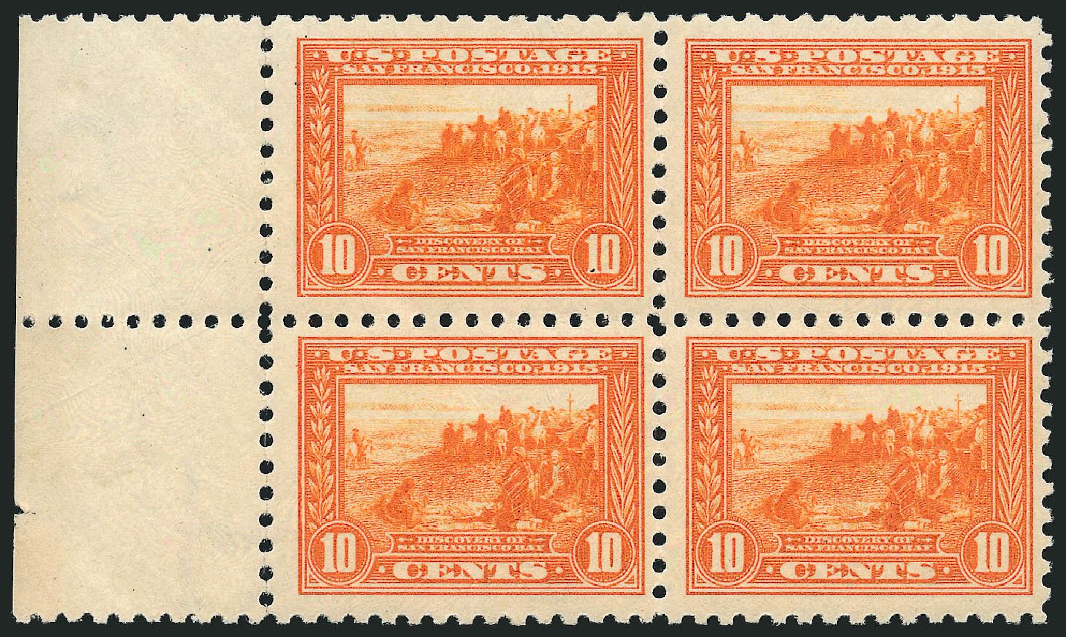 US Stamp Price Scott Catalog #404 - 1915 10c Panama-Pacific Exposition. Robert Siegel Auction Galleries, Apr 2015, Sale 1096, Lot 655
