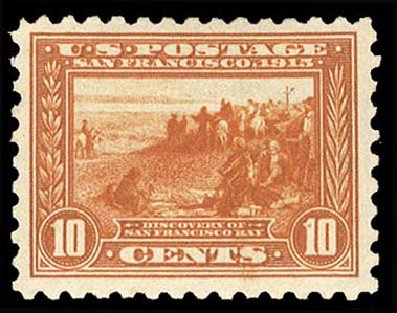 Value of US Stamps Scott # 404 - 1915 10c Panama-Pacific Exposition. Cherrystone Auctions, Apr 2010, Sale 201004, Lot 252