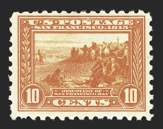 US Stamps Price Scott 404 - 10c 1915 Panama-Pacific Exposition. Spink Shreves Galleries, Mar 2013, Sale 142, Lot 352