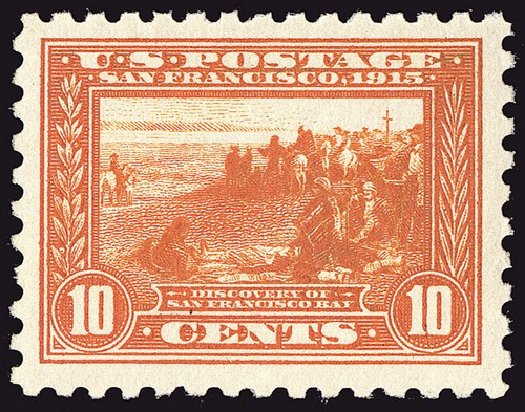Prices of US Stamps Scott Catalog # 404 - 1915 10c Panama-Pacific Exposition. Spink Shreves Galleries, Jan 2014, Sale 146, Lot 402