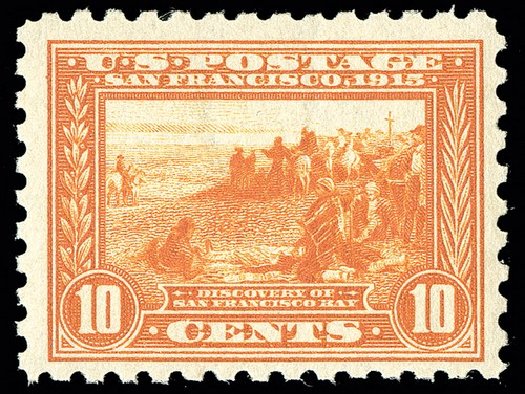 Costs of US Stamp Scott Catalog # 404 - 1915 10c Panama-Pacific Exposition. Spink Shreves Galleries, May 2014, Sale 148, Lot 292