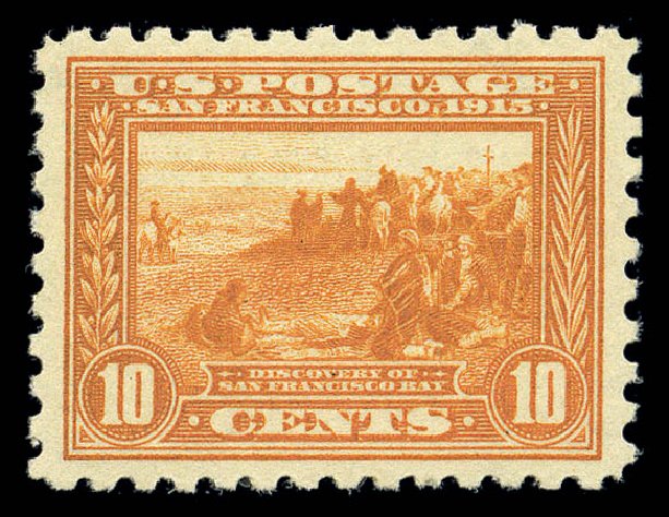 US Stamp Values Scott Cat. # 404 - 10c 1915 Panama-Pacific Exposition. Matthew Bennett International, Sep 2010, Sale 331, Lot 723