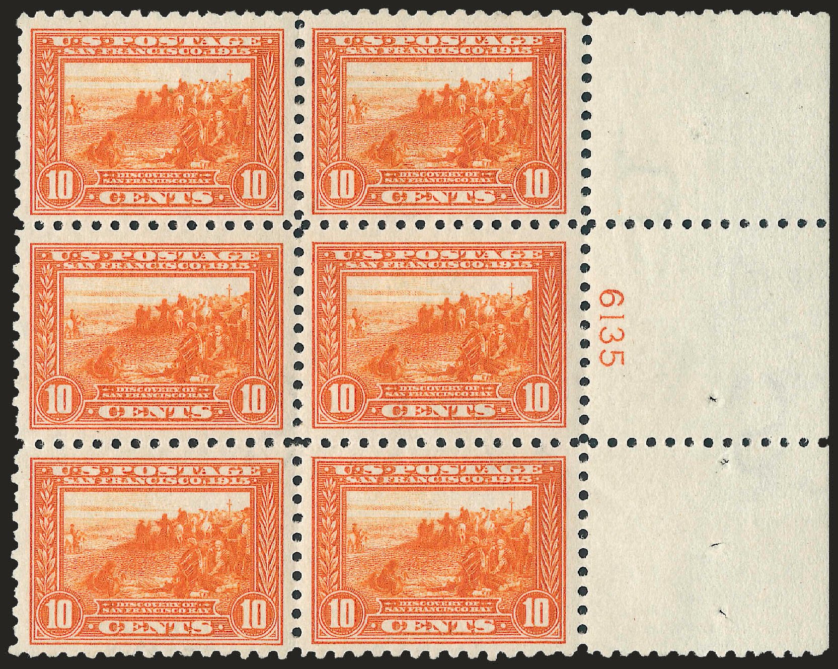 Prices of US Stamp Scott Catalog 404: 1915 10c Panama-Pacific Exposition. Robert Siegel Auction Galleries, Apr 2009, Sale 971, Lot 1813