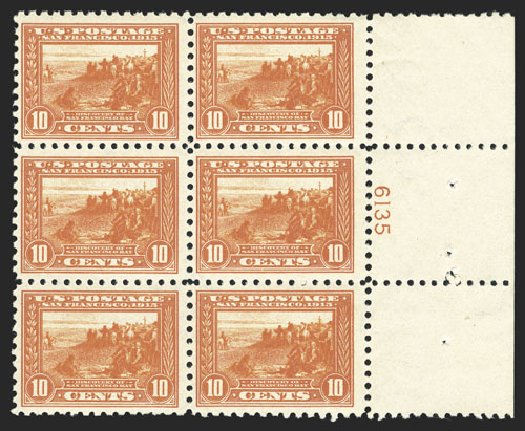 Cost of US Stamp Scott #404: 1915 10c Panama-Pacific Exposition. Spink Shreves Galleries, Mar 2013, Sale 142, Lot 353