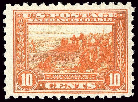 Prices of US Stamp Scott Catalogue 404: 10c 1915 Panama-Pacific Exposition. Spink Shreves Galleries, Jan 2014, Sale 146, Lot 403