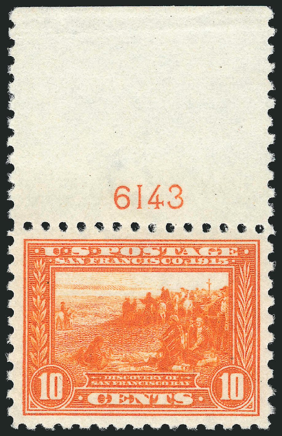 Cost of US Stamp Scott Cat. #404: 10c 1915 Panama-Pacific Exposition. Robert Siegel Auction Galleries, Nov 2013, Sale 1061, Lot 3896