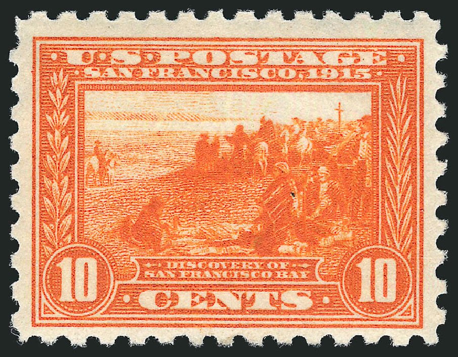 Costs of US Stamp Scott Catalogue 404: 1915 10c Panama-Pacific Exposition. Robert Siegel Auction Galleries, Oct 2014, Sale 1082, Lot 456