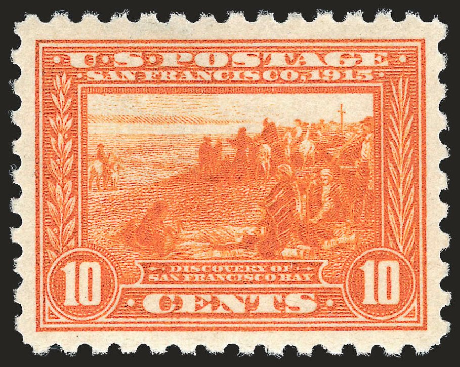 US Stamps Prices Scott Cat. # 404: 10c 1915 Panama-Pacific Exposition. Robert Siegel Auction Galleries, Sep 2009, Sale 976, Lot 1996