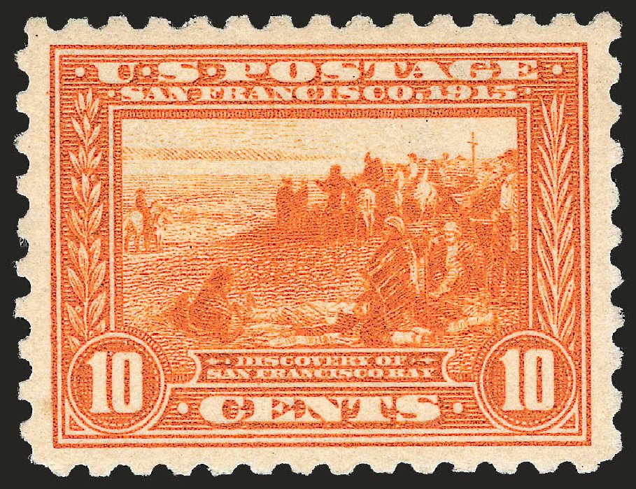 US Stamps Values Scott # 404 - 10c 1915 Panama-Pacific Exposition. Robert Siegel Auction Galleries, Jun 2010, Sale 992, Lot 2466