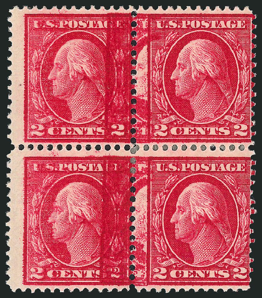 Price of US Stamps Scott Catalogue # 406: 2c 1912 Washington Perf 12. Robert Siegel Auction Galleries, Dec 2010, Sale 1000, Lot 1221