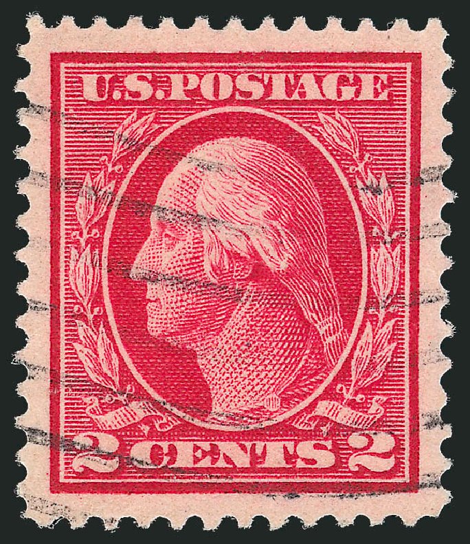 US Stamp Prices Scott Catalog # 406: 2c 1912 Washington Perf 12. Robert Siegel Auction Galleries, Oct 2011, Sale 1014, Lot 1891