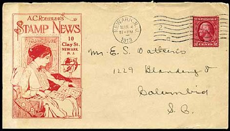 US Stamp Values Scott Cat. # 406: 1912 2c Washington Perf 12. Harmer-Schau Auction Galleries, Oct 2009, Sale 83, Lot 434