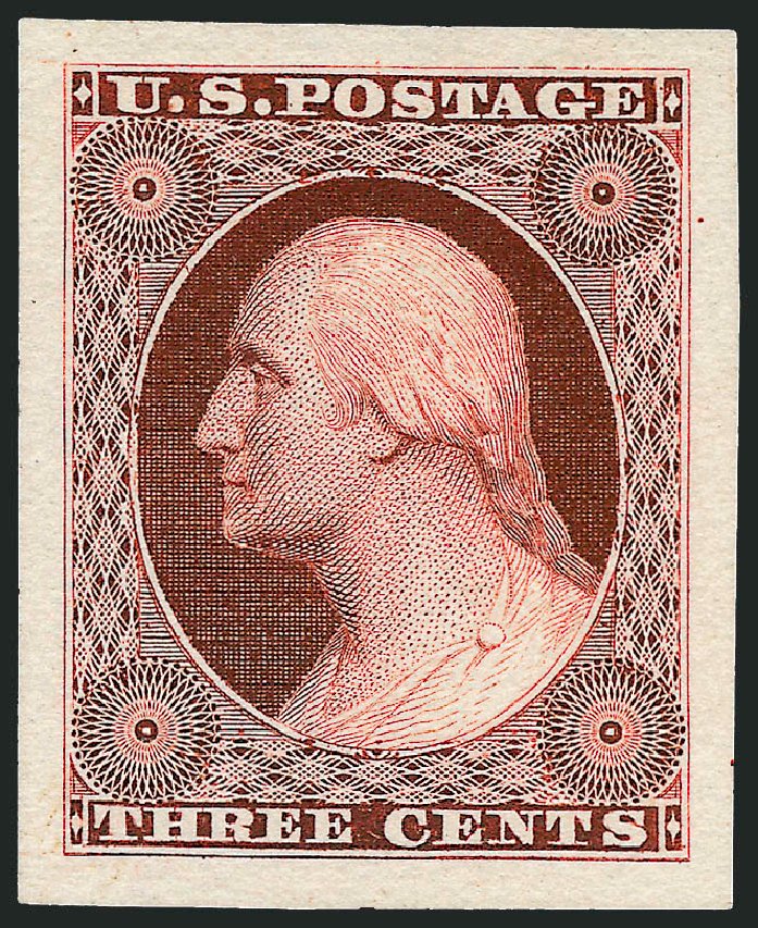 Costs of US Stamp Scott Cat. # 41 - 1875 3c Washington Reprint. Robert Siegel Auction Galleries, Sep 2008, Sale 962, Lot 2017