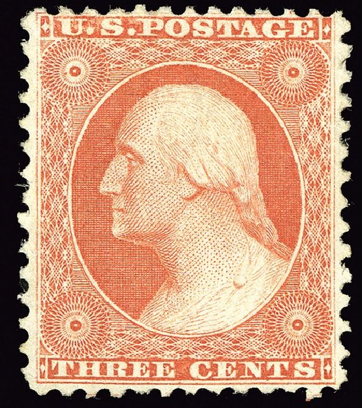 Price of US Stamp Scott Catalogue # 41: 3c 1875 Washington Reprint. Spink Shreves Galleries, May 2014, Sale 148, Lot 64