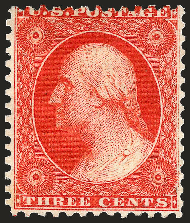 Prices of US Stamp Scott Catalogue 41 - 3c 1875 Washington Reprint. Robert Siegel Auction Galleries, Sep 2008, Sale 962, Lot 2302