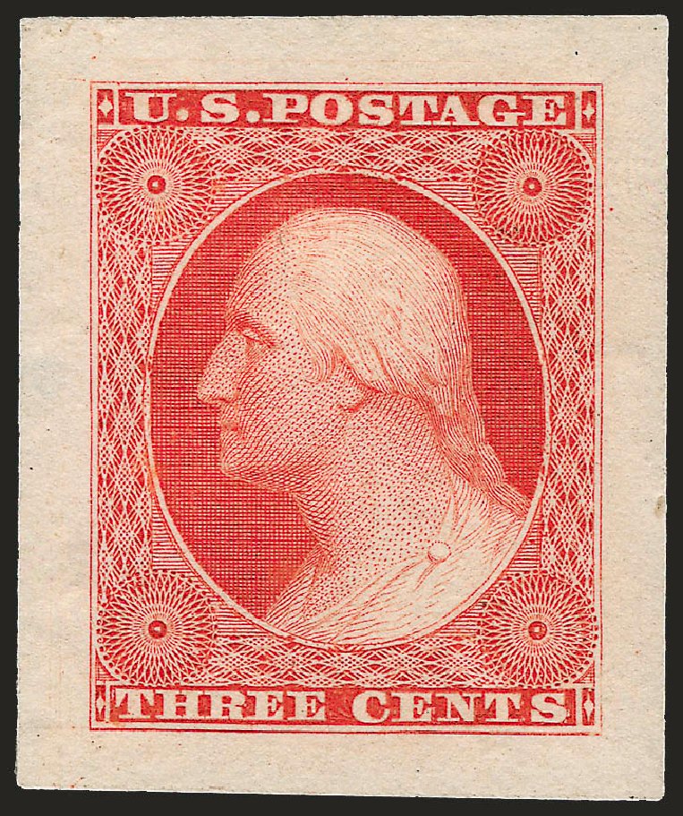 US Stamps Price Scott 41: 3c 1875 Washington Reprint. Robert Siegel Auction Galleries, Dec 2008, Sale 964, Lot 73