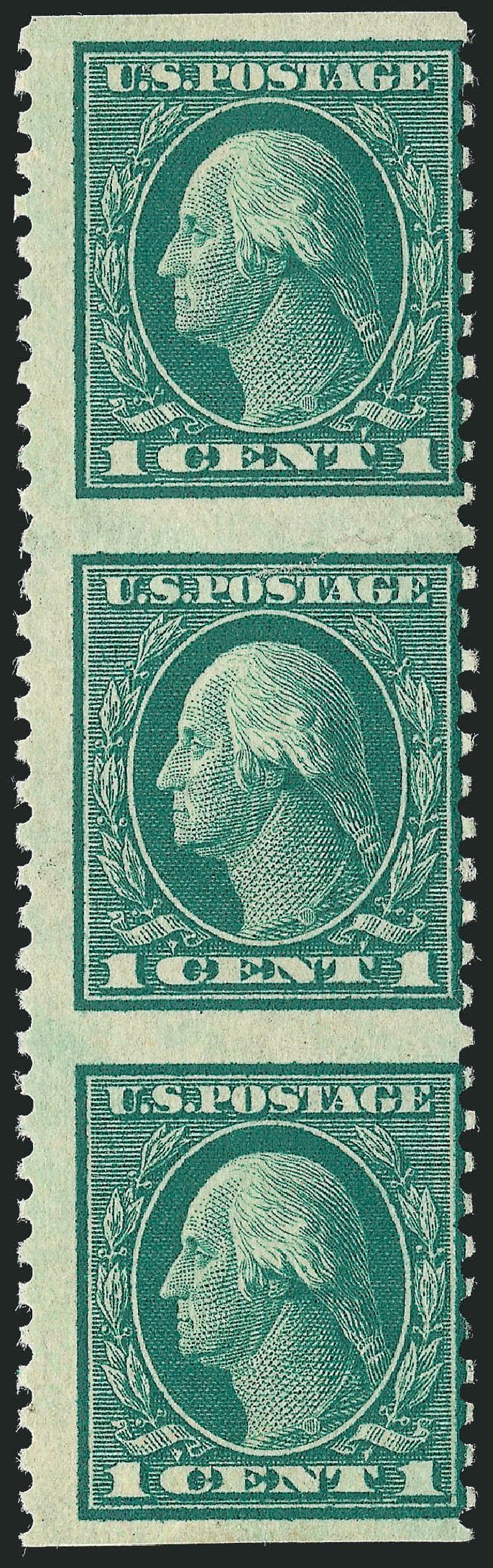 Cost of US Stamps Scott #424 - 1914 1c Washington Perf 10. Robert Siegel Auction Galleries, Dec 2010, Sale 1001, Lot 2034