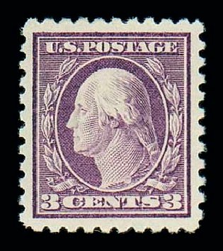 Price of US Stamps Scott #426: 1914 3c Washington Perf 10. Matthew Bennett International, Dec 2007, Sale 325, Lot 2065