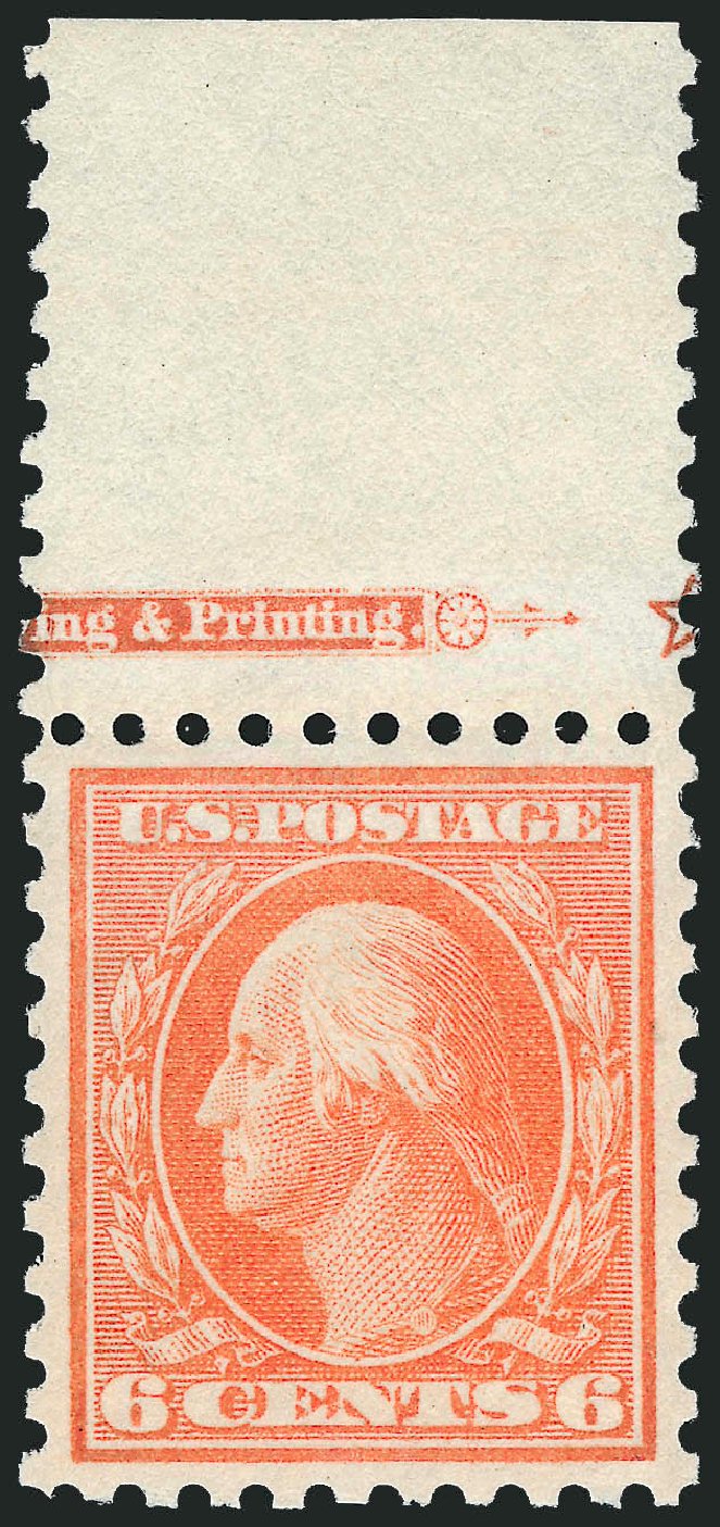Costs of US Stamp Scott Catalog # 429: 1914 6c Washington Perf 10. Robert Siegel Auction Galleries, Dec 2008, Sale 967, Lot 4761