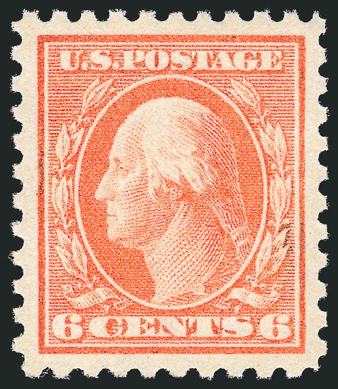 US Stamp Prices Scott Catalogue #429: 6c 1914 Washington Perf 10. Robert Siegel Auction Galleries, Mar 2011, Sale 1007, Lot 2716